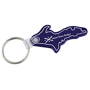 Upper Peninsula Soft Keychain - Opaque Main Image