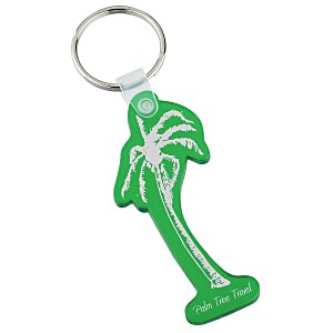 Palm Tree Soft Keychain - Translucent Main Image