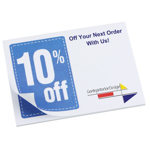 Post-it® Discount Coupons - 3" x 4" - 25 Sheet - 10% - 24 hr Main Image