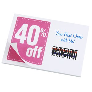 Post-it® Discount Coupons - 3" x 4" - 25 Sheet - 40% - 24 hr Main Image