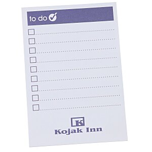 Post-it® Notes - 6" x 4" - Exclusive - To Do - 50 Sheet - 24 hr Main Image
