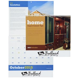 Home Improvement Tips 2015 Calendar-Closeout Main Image