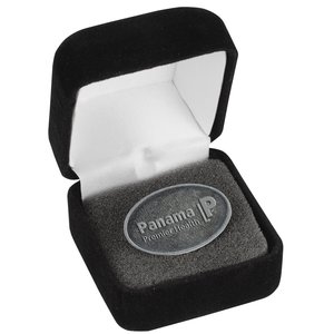 Econo Lapel Pin - Oval - Gift Box Main Image