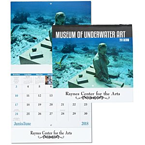 Underwater Art Calendar - Stapled Main Image