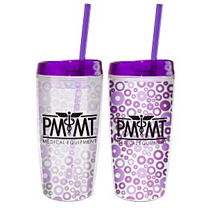 Spot It Color Changing Tumbler with Straw - 16 oz. Main Image