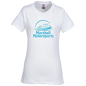 Perfect Weight Crew Tee - Ladies' - White Main Image