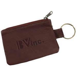 Walnut Canyon Leather ID Pouch-Key Tag - Closeout Main Image