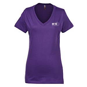 Perfect Weight V-Neck Tee - Ladies' - Colors Main Image