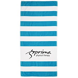 Royale Striped Beach Towel Main Image