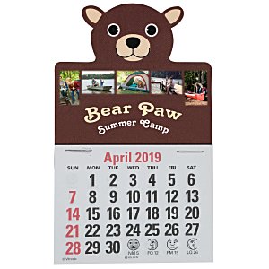 Paws and Claws Press-n-Stick Calendar-Bear Main Image