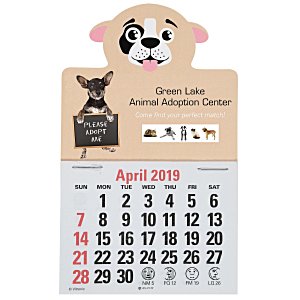 Paws and Claws Press-n-Stick Calendar-Puppy Main Image
