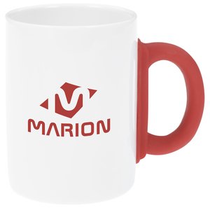 Ceramic Mug with Silicone Handle - 16 oz. Main Image