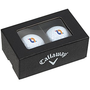 Callaway 2 Ball Business Card Box - Chrome Soft Main Image