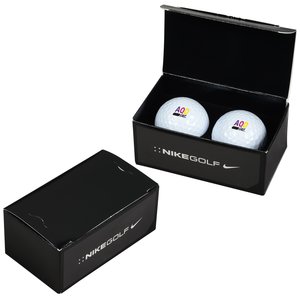 Nike 2 Ball Business Card Box - RZN Speed White Main Image
