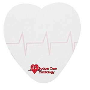 Souvenir Sticky Note - Heart - Pulse - 50 Sheet Main Image