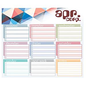 Bic Note Paper Mouse Pad - Color Blocks - 50 Sheet Main Image