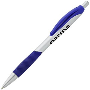 Pattern Grip Pen - Silver Main Image