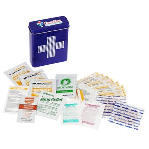 Retro First Aid Tin - Full Color Main Image