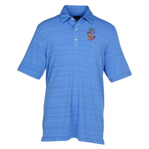Greg Norman Play Dry Uneven Heather Textured Polo Main Image