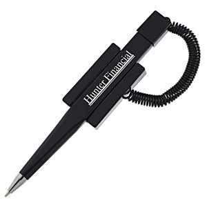 Financier Coil Cord Pen Main Image
