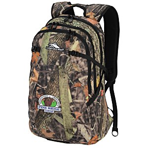 High Sierra Fallout King's Camo Laptop Backpack–Embroidered Main Image
