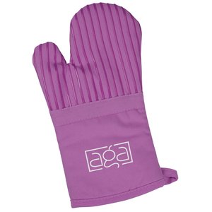 Oven Mitt with Silicone Stripes - Closeout Color Main Image