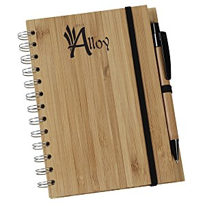 Bamboo Notebook & Pen Main Image