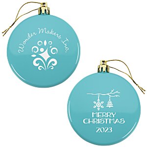 Flat Shatterproof Ornament - Snowflake - Merry Christmas Main Image