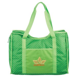 Zippered Organizer Tote - Embroidered Main Image