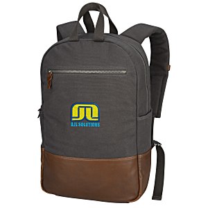 Alternative Slim Laptop Backpack - Embroidered Main Image