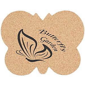 Large Cork Coaster - Butterfly Main Image