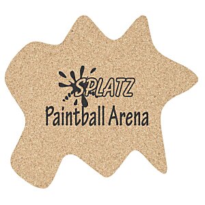 Large Cork Coaster - Splat Main Image