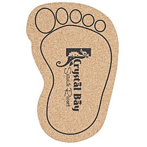 Large Cork Coaster - Foot Main Image