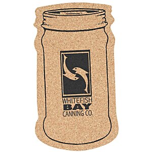 Large Cork Coaster - Jar Main Image