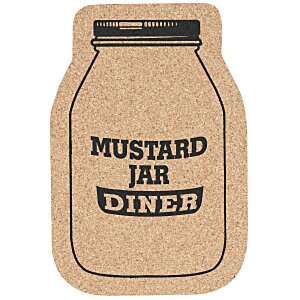 Large Cork Coaster - Wide Mouth Jar Main Image