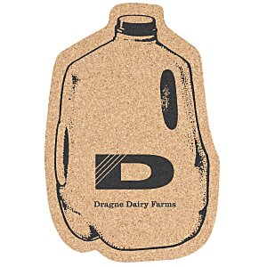 Large Cork Coaster - Milk Jug Main Image