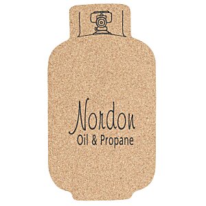 Large Cork Coaster - Propane Bottle Main Image