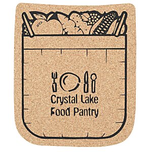 Large Cork Coaster - Shopping Bag Main Image