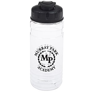 Clear Impact Line Up Bottle with Flip Lid - 20 oz. Main Image