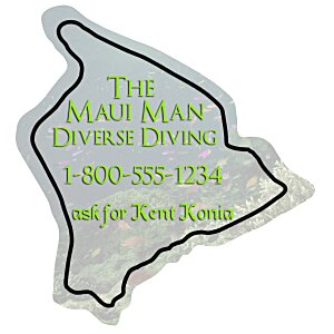 Flat Flexible Magnet - State - Hawaii - 30 mil Main Image