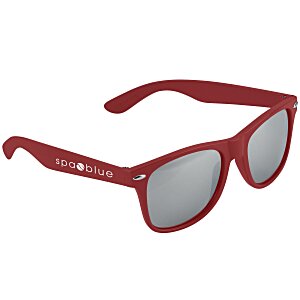 Risky Business Sunglasses - Silver Mirror Lens - 24 hr Main Image