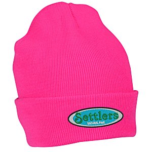 Fleece Lined Beanie with Cuff Main Image