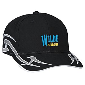 Speedway Cap with Sickle Flames Main Image