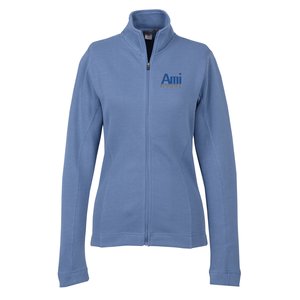 Rib Knit Flatback Full-Zip Jacket - Ladies' Main Image