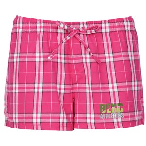 Flannel Plaid Boxer - Ladies' Main Image