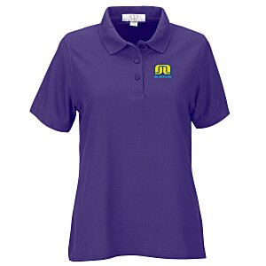 Soft-Blend Double-Tuck Polo - Ladies' - 24 hr Main Image