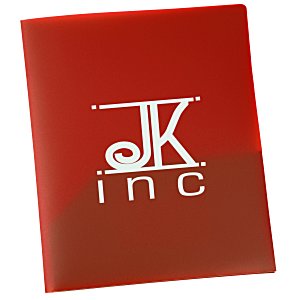 Two Pocket Business Card Folder - 24 hr Main Image