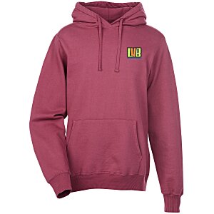 Principle Pigment-Dyed Hooded Sweatshirt - Embroidered Main Image