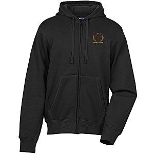 Full-Zip Hooded Fleece Jacket - Men's - Embroidered Main Image