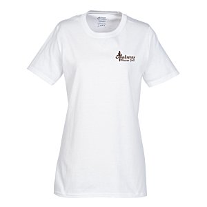 Port Classic 5.4 oz. T-Shirt - Ladies' - White - Screen Main Image